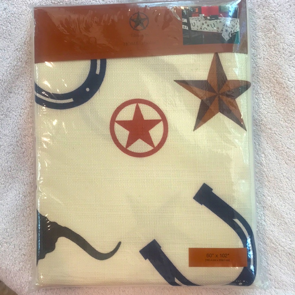 Western Theme Tablecloth